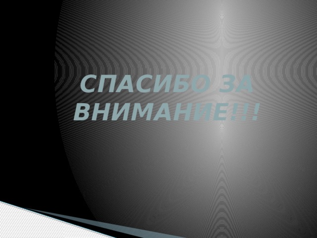 Спасибо за внимание!!! 