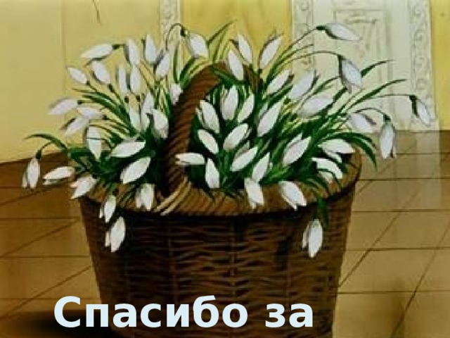 Спасибо за работу! 
