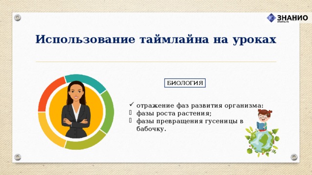 Использование таймлайна на уроках БИОЛОГИЯ
