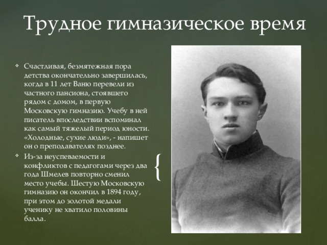 Шмелев биография