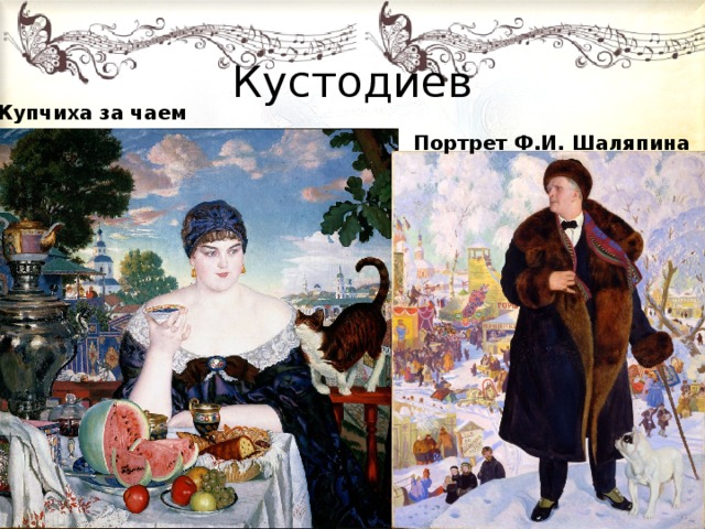 Кустодиев описание картин