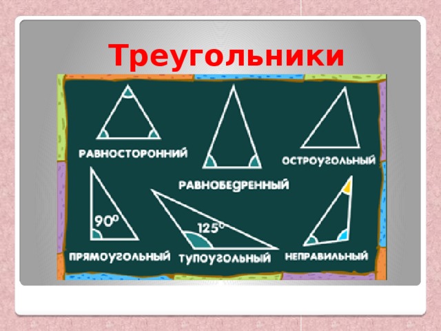 Проект по геометрии 7 класс на тему треугольники на листе а4