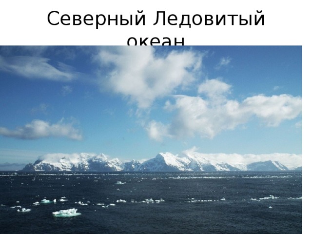 Северный Ледовитый океан 