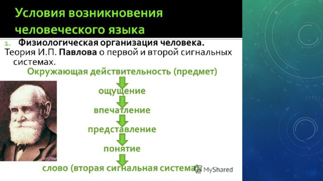 Учение второй сигнальной системе. Учение о двух сигнальных системах. Сигнальные системы по и п Павлову. 2 Сигнальные системы по Павлову.