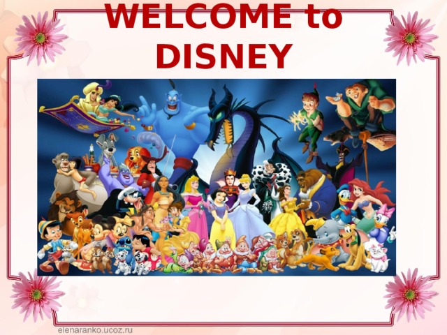 WELCOME to DISNEY 