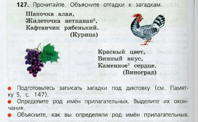 Язык 3 класс страница 90. Загадки и отгадки с прилагательными. Загадки с прилагательными женского рода. Загадки в которых употребляются прилагательные. Загадка с прилагательным женского рода.