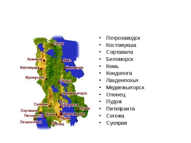 Петрозаводск костомукша