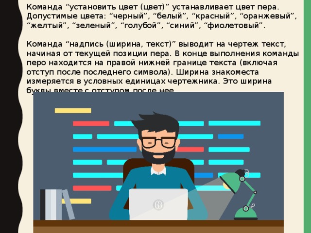 В какой цвет превратится белый цвет после выполнения команды рисунок обратить цвета