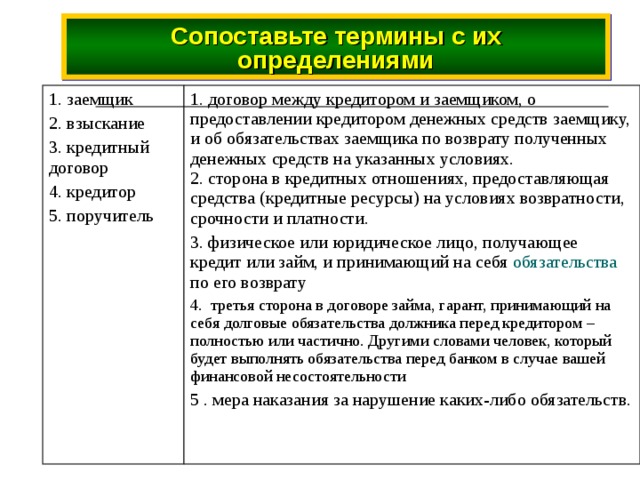 Презентация на тему: «Кредит-жизнь в долг или способ удовлетворения потребностей»