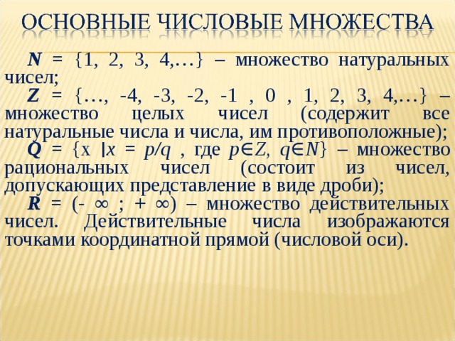 Многим числом. Числовые множества 9 класс. Основные виды числовых множеств. Теория числовых множеств. Числовые множества натуральные числа.