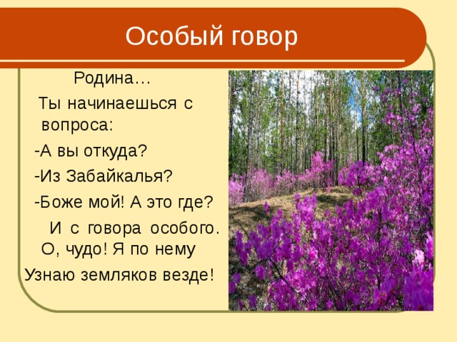 Забайкальский край доклад. Особенности Забайкалья. Диалекты Забайкальского края. Стихи на Забайкальском диалекте. Забайкальские слова и их значение.