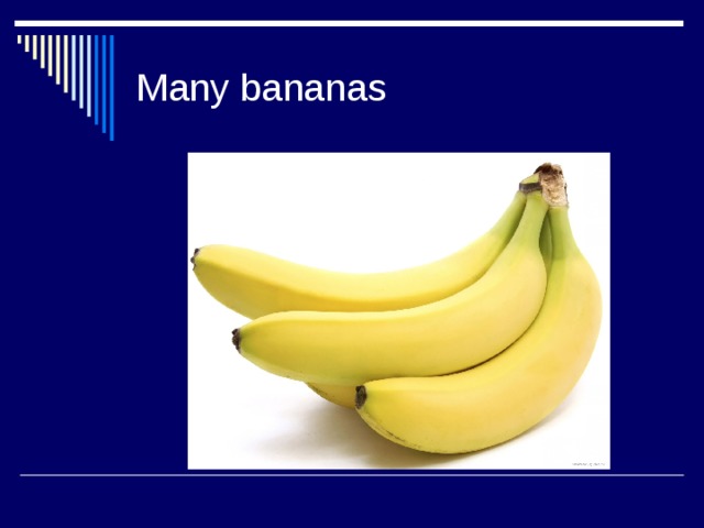 Many bananas 