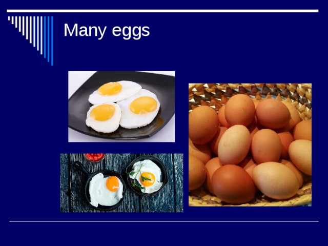 Many eggs   