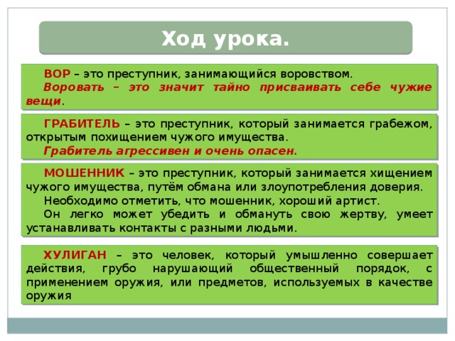 Действия антиобщественного характера