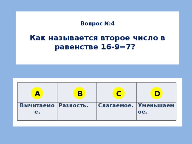 Первый второй как называется. Как называется второе число в равенстве. Девять четвёрок как называется число. Как называются числа a b c. Как называется число a+b /2.