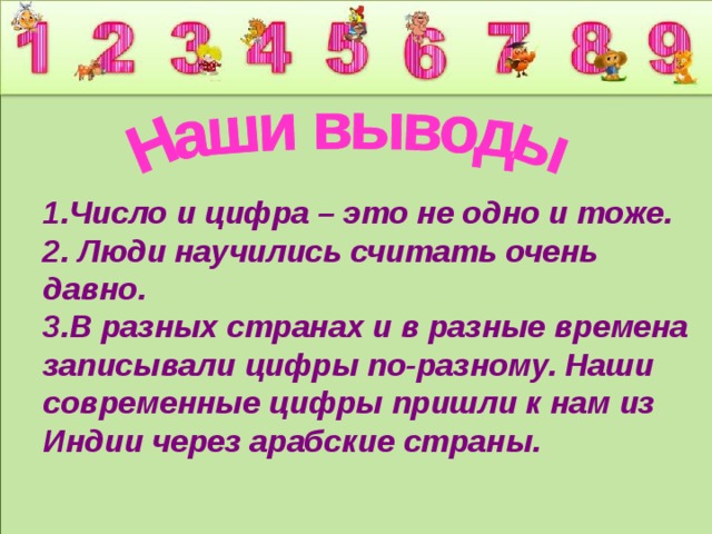 Конспекты уроков по математике 2 класс