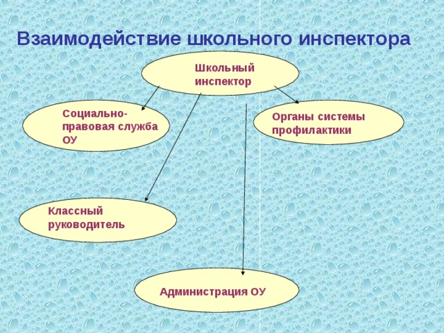 Взаимодействия школьников