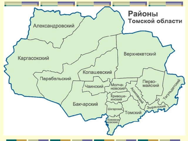 Томская область какая. Карта Томской области с районами. Карта Томской области по районам. Томская обл карта районов. Районы Томской области на карте с границами.