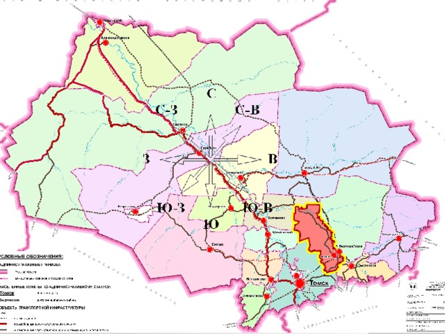 Карта месторождений томской области