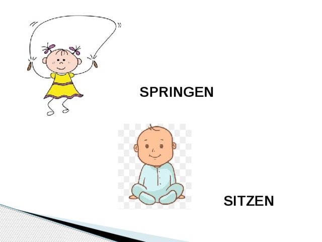 SPRINGEN SITZEN 