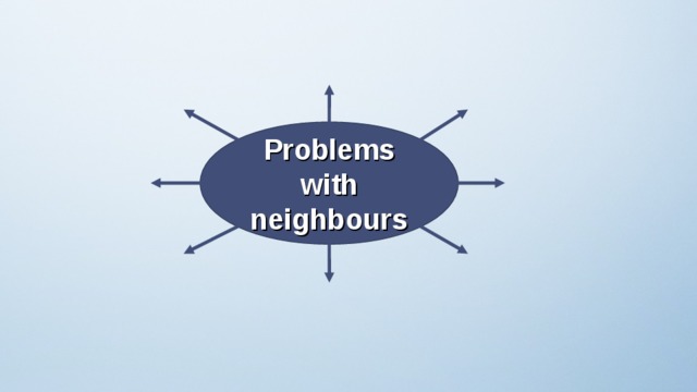 Problems with neighbours 