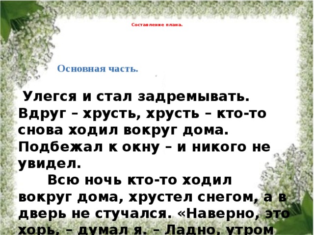 Изложение 4 кл презентация