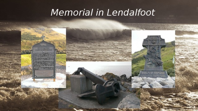Memorial in Lendalfoot 