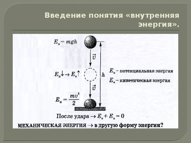 Тепловое движение физика 8 класс презентация