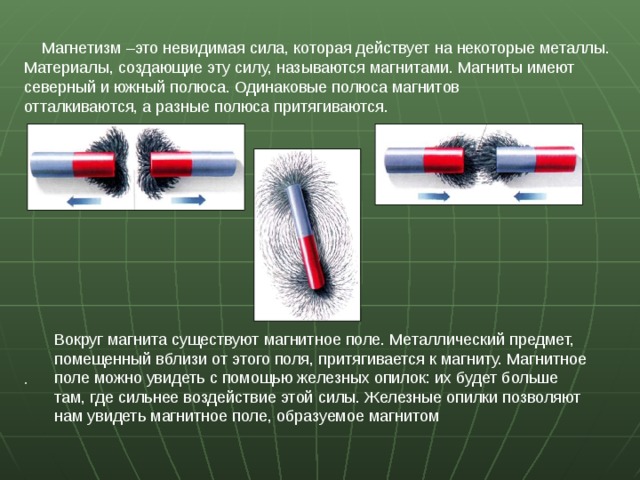 Проект по физике магнетизм