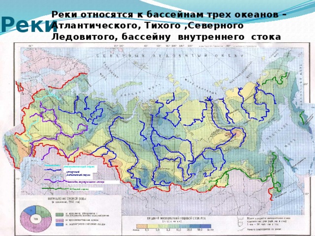 Реки внутреннего стока евразии. Реки бассейна Северного Ледовитого океана на карте. Реки бассейна внутреннего стока в России.