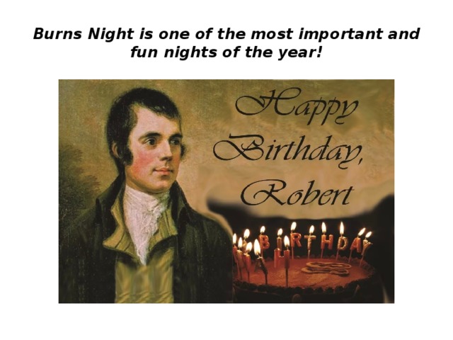 Burns Night is one of the most important and fun nights of the year! 