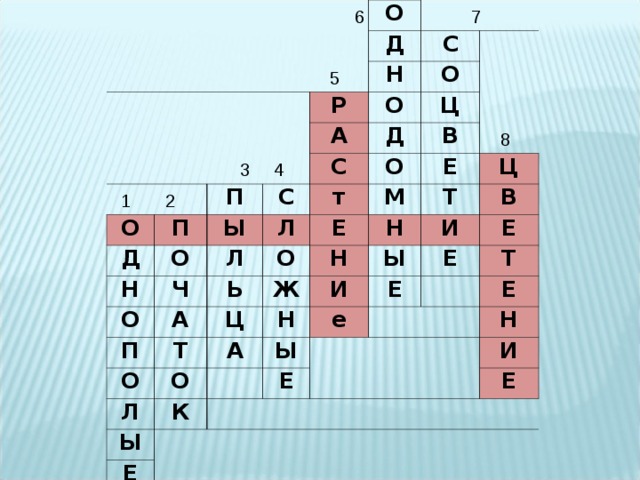    6      5       3 4 О 1 2   7   Д О Р Н С П П Д А О О   Н О Ы С С Д Ц   О Л Ч т Л О В   П Ь А О Е Е М 8   Ц О Т Н Ж Н Т Ц А О Н И Л Ы И В Ы е Е Ы Е К Е Е     Е Т Е   Н И Е 