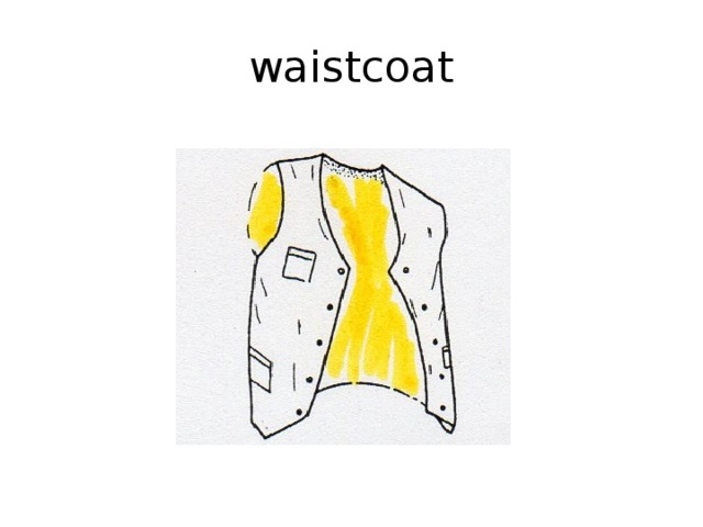 waistcoat 