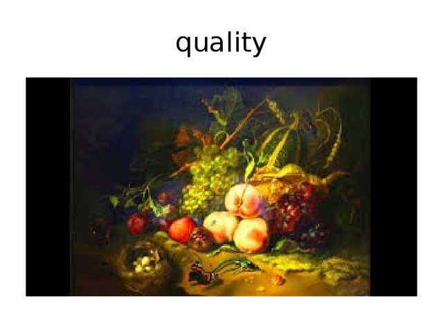 quality 