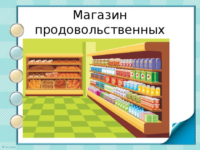 Презентация магазина продуктового магазина