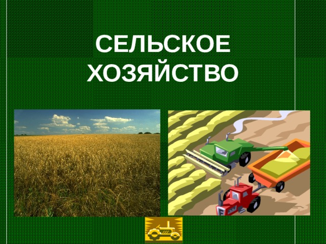 Инфраструктура сельского хозяйства презентация