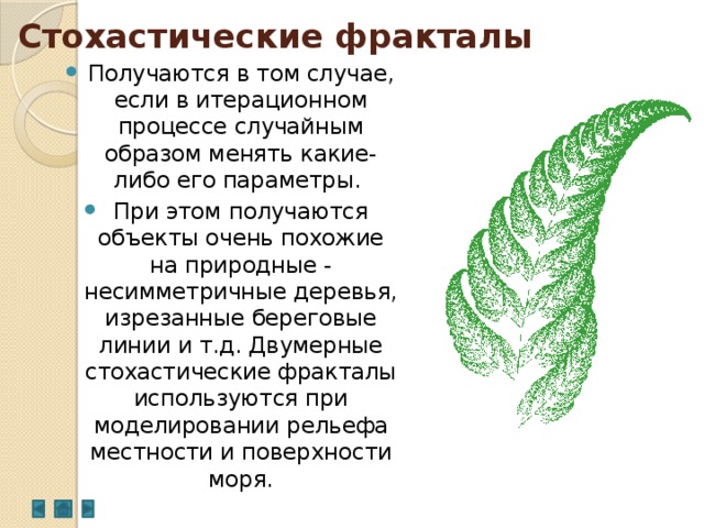 Объект получиться. Стохастические Фракталы примеры. Природные Фракталы презентация. Стохастические Фракталы похожие на природные объекты. Фракталы, получающиеся в результате итерации функции..