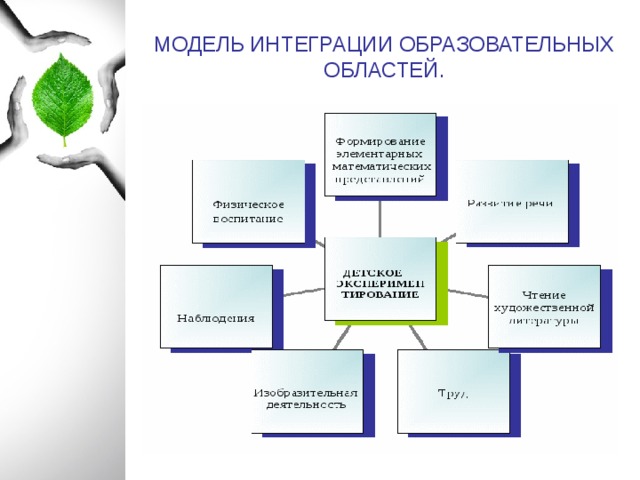 Модели интегрированного образования схема