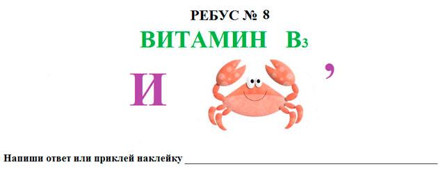 Ребусы про еду в картинках