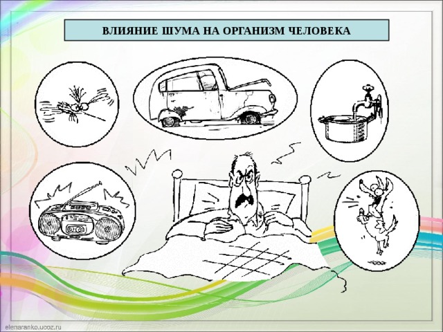 Воздействие шума на организм человека картинки