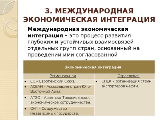 Интеграционные экономические ареалы. Экономическаяинтергарция Международная. Международная экономи́ческая интегра́ция. Экономическая интеграция.