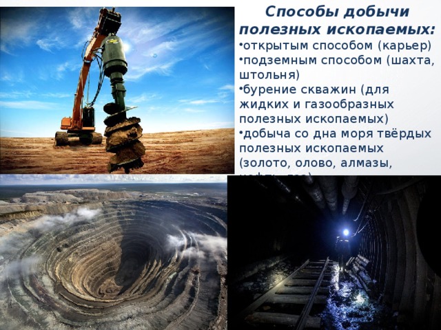 ВОЗДЕЙСТВИЕ ГОРНОГО ПРОИЗВОДСТВА НА НЕДРА Недра