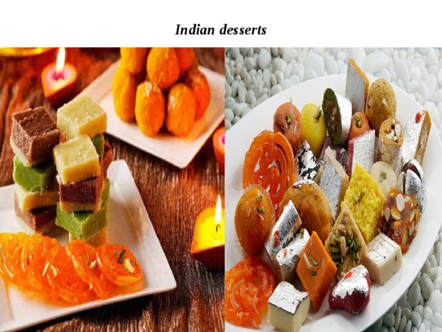 Indian desserts 