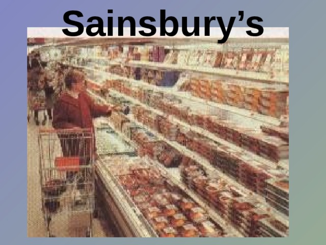 Sainsbury’s   