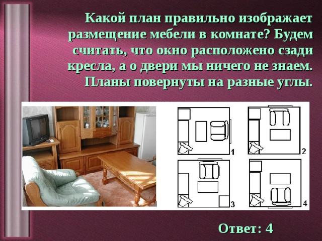 Симметричность обстановки нарушена лишь странной фигурой расположившейся в кресле