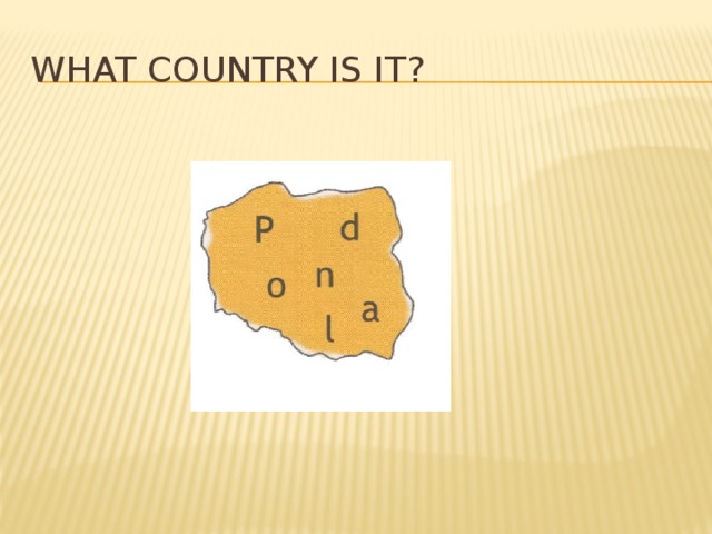 What country is it? 
