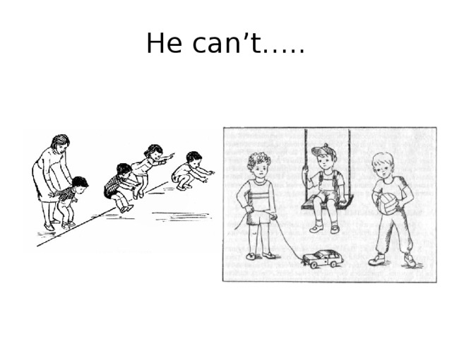 He can’t….. 