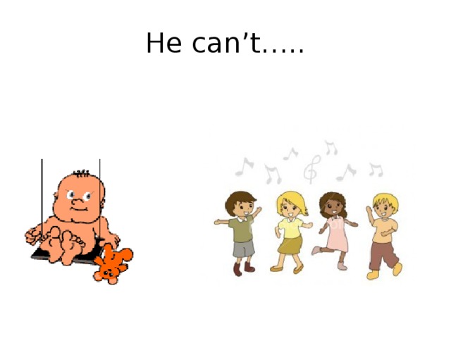 He can’t….. 