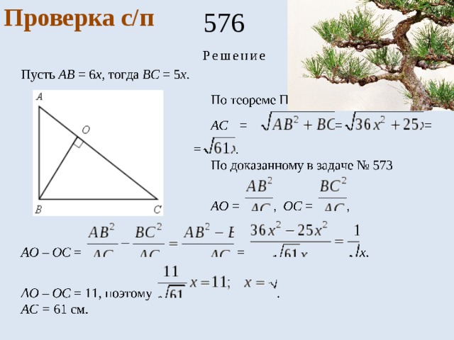 Проверка с/п 576 