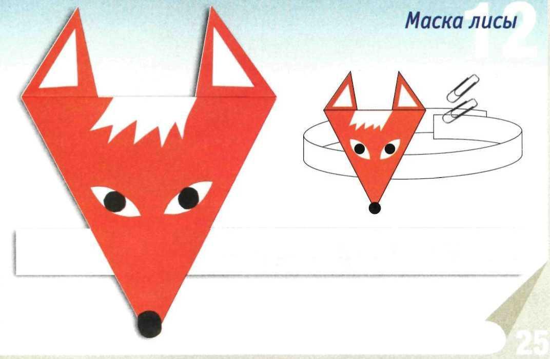 Технологическая карта оригами лиса